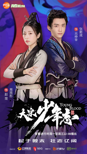 《大宋少年志》曝双人海报 张新成周雨彤热血出击点亮“青春赋能”