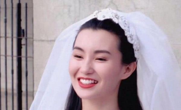 女明星穿婚纱 张曼玉美得不像话